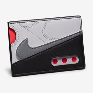 Nike Icon Air Max 90 Card Wallet (Black/Red)
